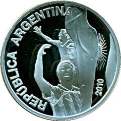 5 Pesos FIFA World Cup South Africa 2010