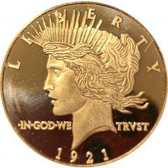 1 Ounce Peace Dollar