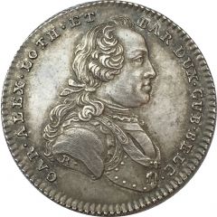 Medal - Karl Alexander von Lothringen Maritime advancements