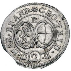 2 Kreuzers - George Frederick II