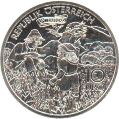10 Euros Charlemagne in the Untersberg