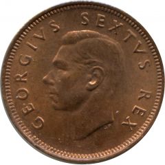 1/4 Penny - George VI SOUTH AFRICA - SUID AFRIKA