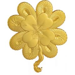 5000 Francs CFA Four Leaf Clover Dragon