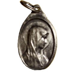 Lourdes Medal - Virgin Mary