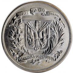 1 Peso Annivesary of The Trujillo Era