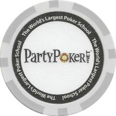 Game Token - PartyPoker.Net White