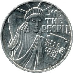 Mardi Gras Token - Alla We the People, New Orleans, Louisiana
