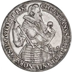 2 Speciedaler `Breddaler` - Christian IV