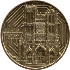 Jeton touristique - Monnaie de Paris - Cathédrale d'Amiens - Labyrinthe