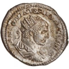 Antoninianus - Caracalla P M TR P XVIIII COS IIII P P, Serapis