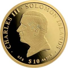 10 Dollars - Charles III Alfred Hitchcock