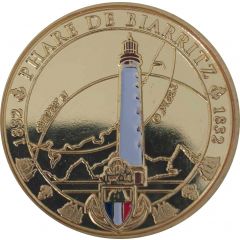 Jeton touristique - La Monnaie du patrimoine - Phare de Bairritz