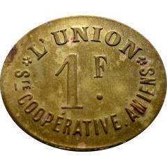 1 Franc - L'Union Sté Cooperative Amiens