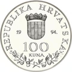 100 Kuna Pope John Paul II