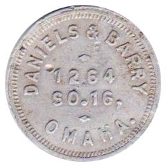 2 1/2 Cents - Daniels & Barry Omaha, Nebraska