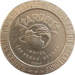 1 Dollar Gaming Token - Stardust Hotel