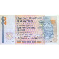 20 Dollars Standard Chartered Bank