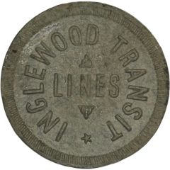 5 Cents - Inglewood Transit Lines Inglewood, California