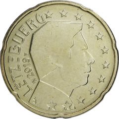 20 Euro Cents - Henri I 2nd map