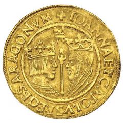 2 Ducats - Joanna and Charles I