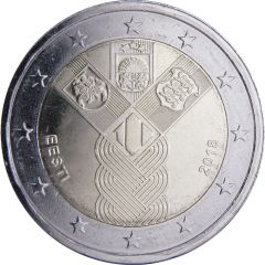 2 Euros 100th Anniversary of the Baltic States