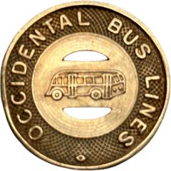 1 Fare - Occidental Bus Lines Tucson, Arizona