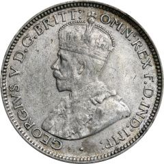 6 Pence - George V