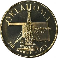 Medal - States of the Union Oklahoma