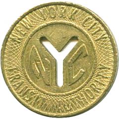 1 Fare - New York City Transit Authority 28 mm
