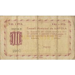 1 Peseta Linyola