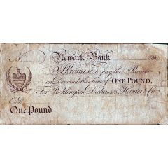 1 Pound Newark Bank
