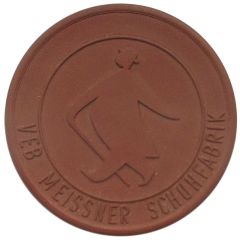 Medal - VEB Meissen shoe factory