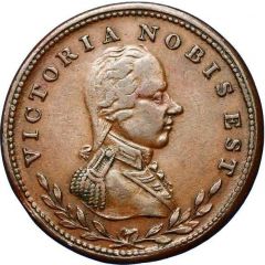 1/2 Penny Victoria Nobis Est