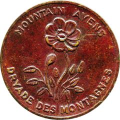 Shell Oil Token - Provincial Arms and Flowers Northwest territories