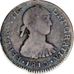 1/2 Real - Fernando VII first type