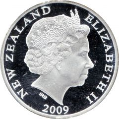 1 Dollar - Elizabeth II 4th portrait, Southern Right Whale