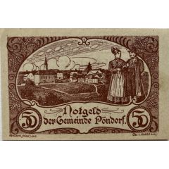 50 Heller Pöndorf