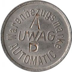 UWAG Warenbezugsmarke Automatic, Countermarked `AP`