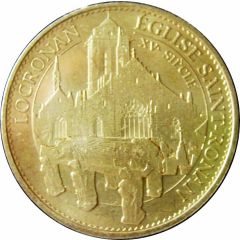 Monnaie de Paris Tourist Token - Locronan Eglise et Tombeau de Saint-Ronan