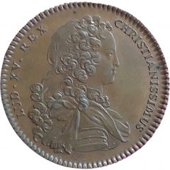 Louis XV - Prix général d'arquebuse de Compiègne refrappe