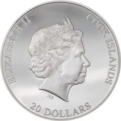 20 Dollars - Elizabeth II Silver Burst