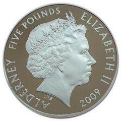 5 Pounds - Elizabeth II Bentley R Continental
