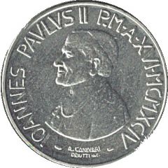 50 Lire - Ioannes Paulus II Prison and Solidarity