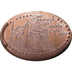 Pièce écrasée - Tumba de Cristóbal Colón