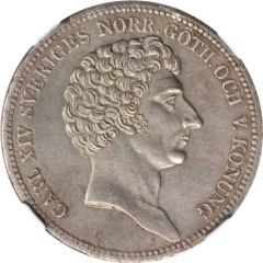 1 Riksdaler - Carl XIV Johan