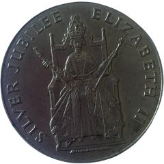 Medal - Queen Elizabeth II - Silver Jubilee