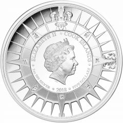 5 Dollars - Elizabeth II Captain Cook: Endeavour Sets Sail