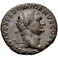 As - Domitian S C, Minerva