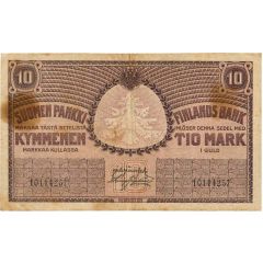 10 Markkaa 1917