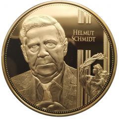 Medal - Eyewitnesses of the 20th century Helmut Schmidt